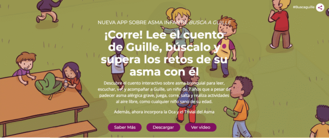 Busca A Guille - Asma Infantil