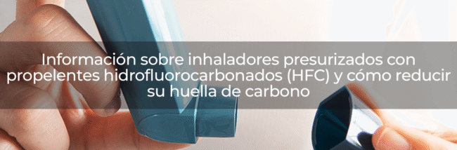 Inhaladores y huella de carbono