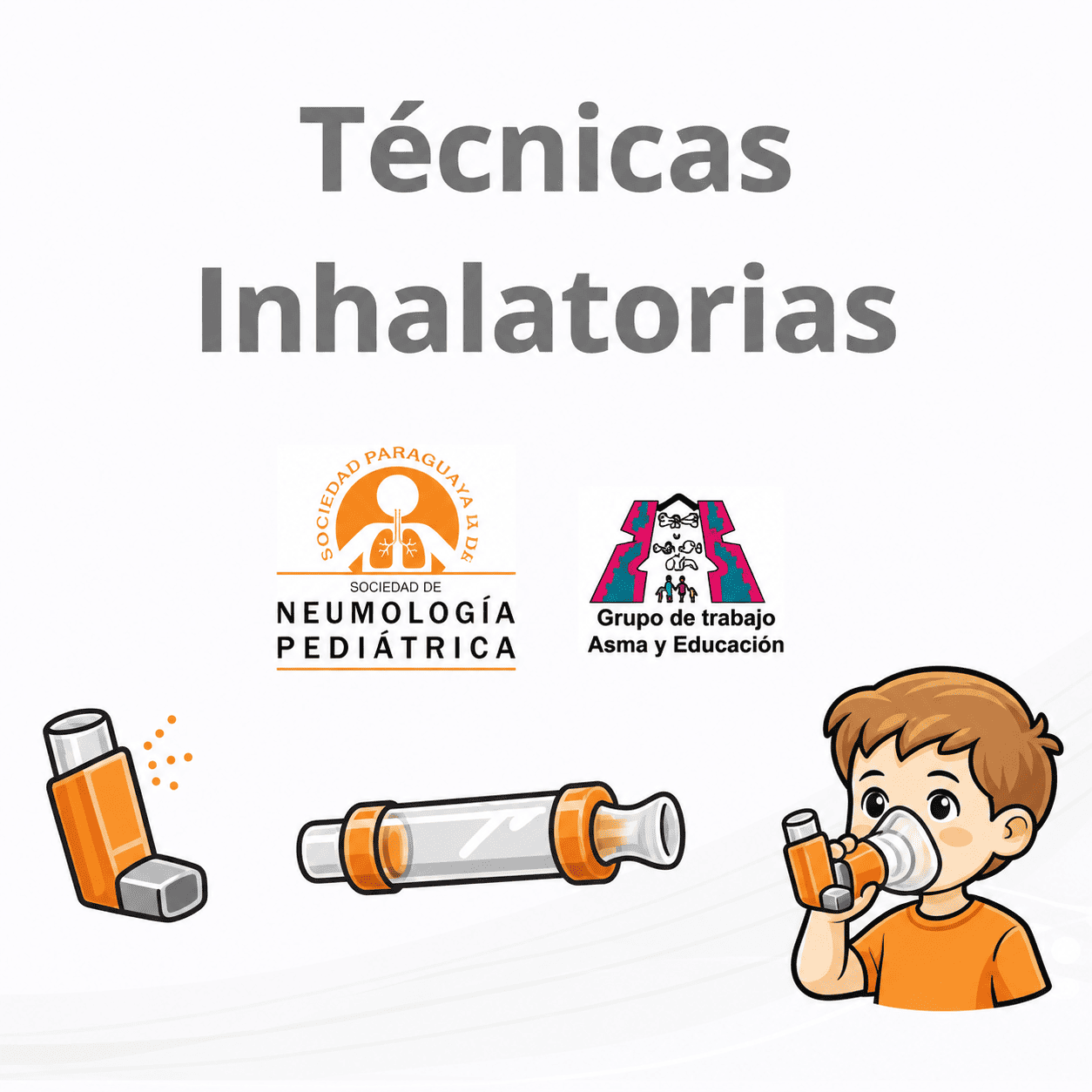 Asma infantil: educación y técnica inhalatoria para una atención segura