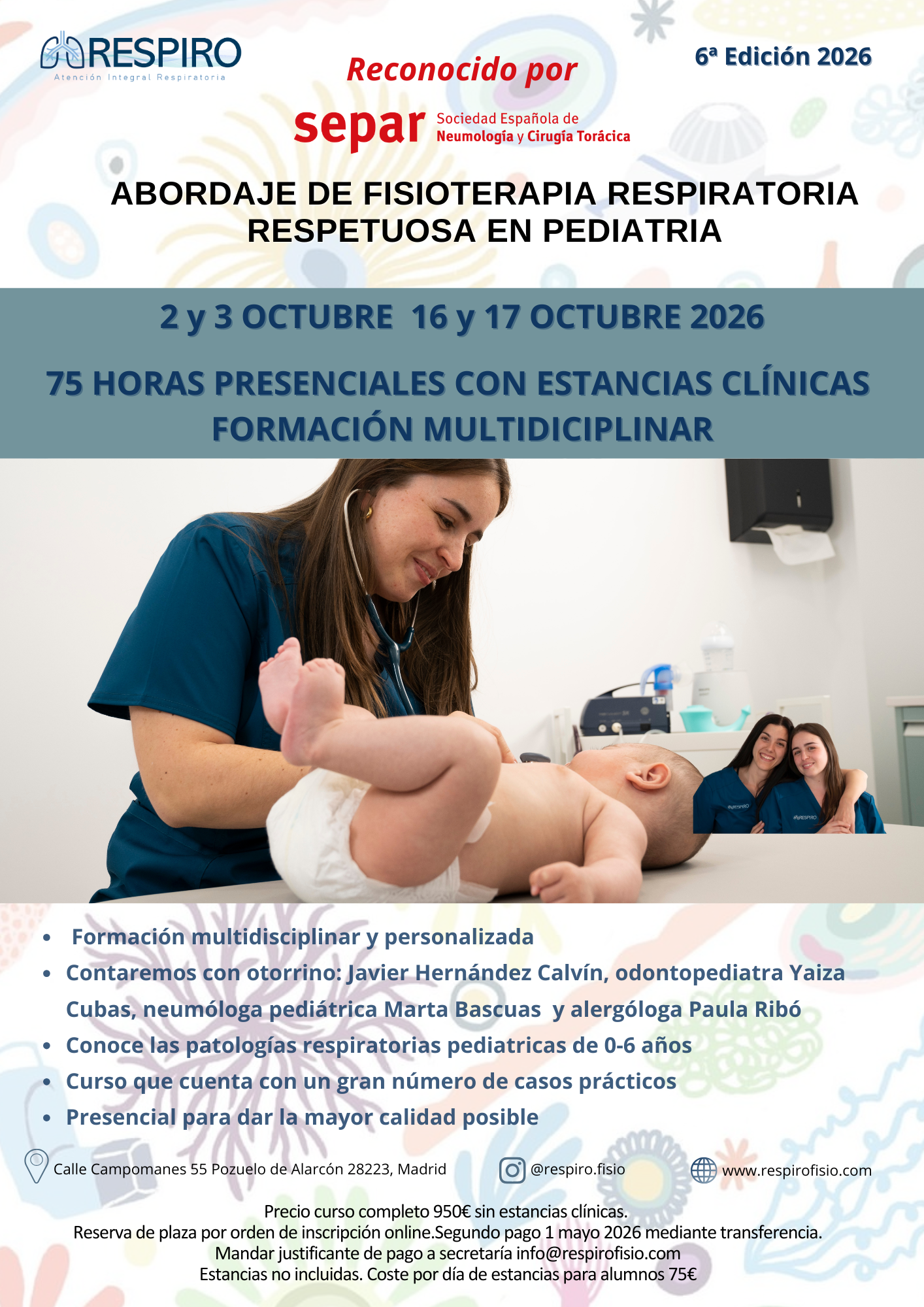 VI Curso de Fisioterapia Respiratoria Pediátrica